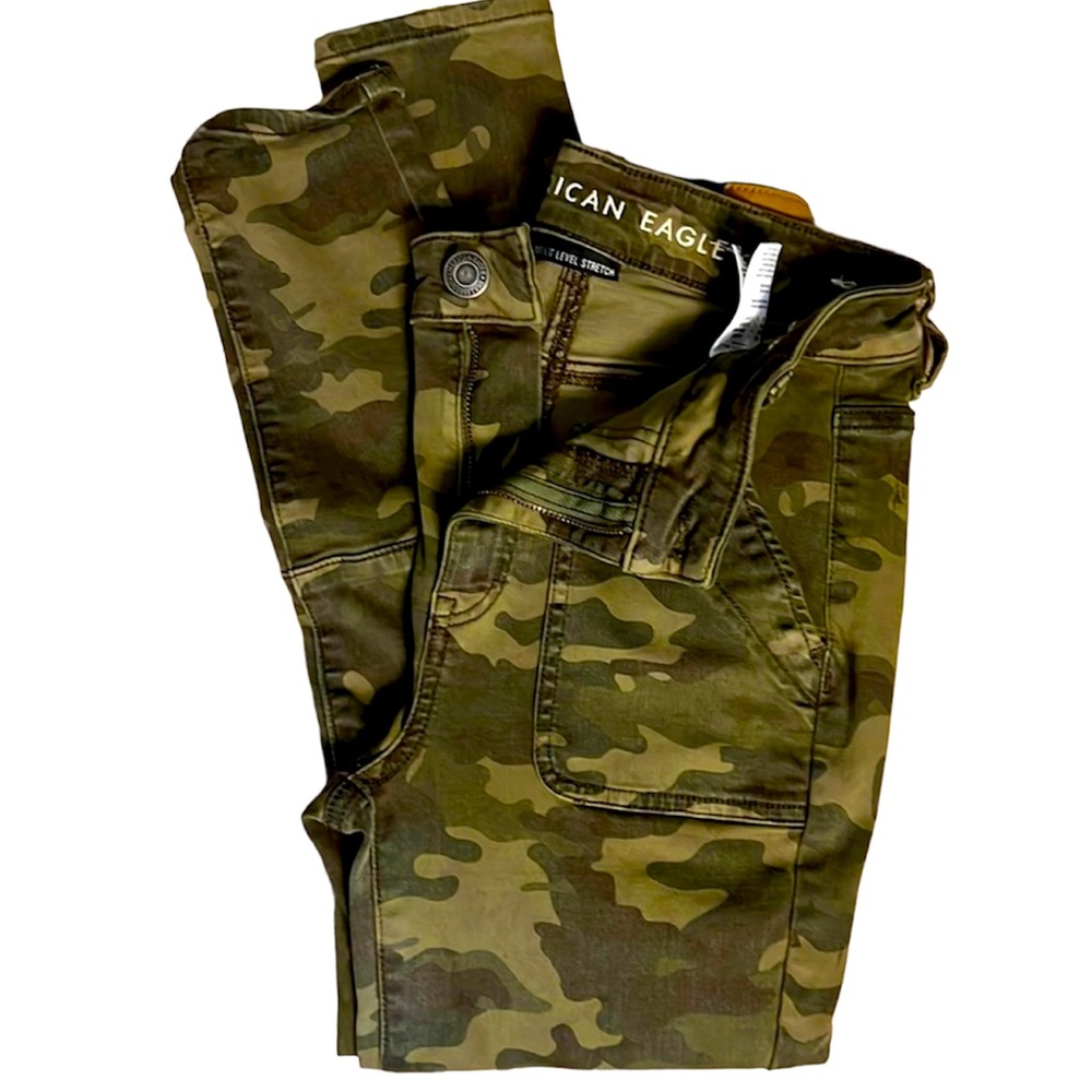 American Eagle Camo Next Level Stretch Hi Rise Jegging (4xs)